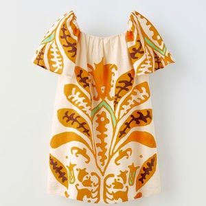 NWT ZARA patterned dress